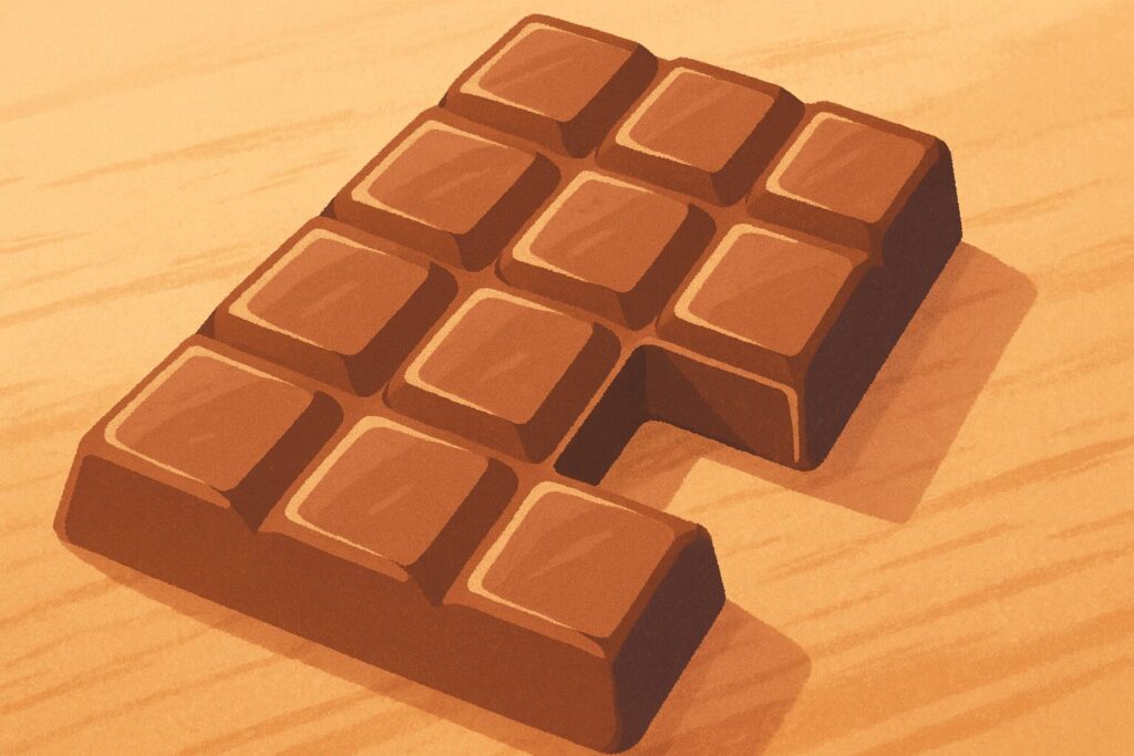 【欠けた板チョコの謎】1ピース欠けた板チョコがバズった理由｜Milkaの神マーケ戦略を解説！