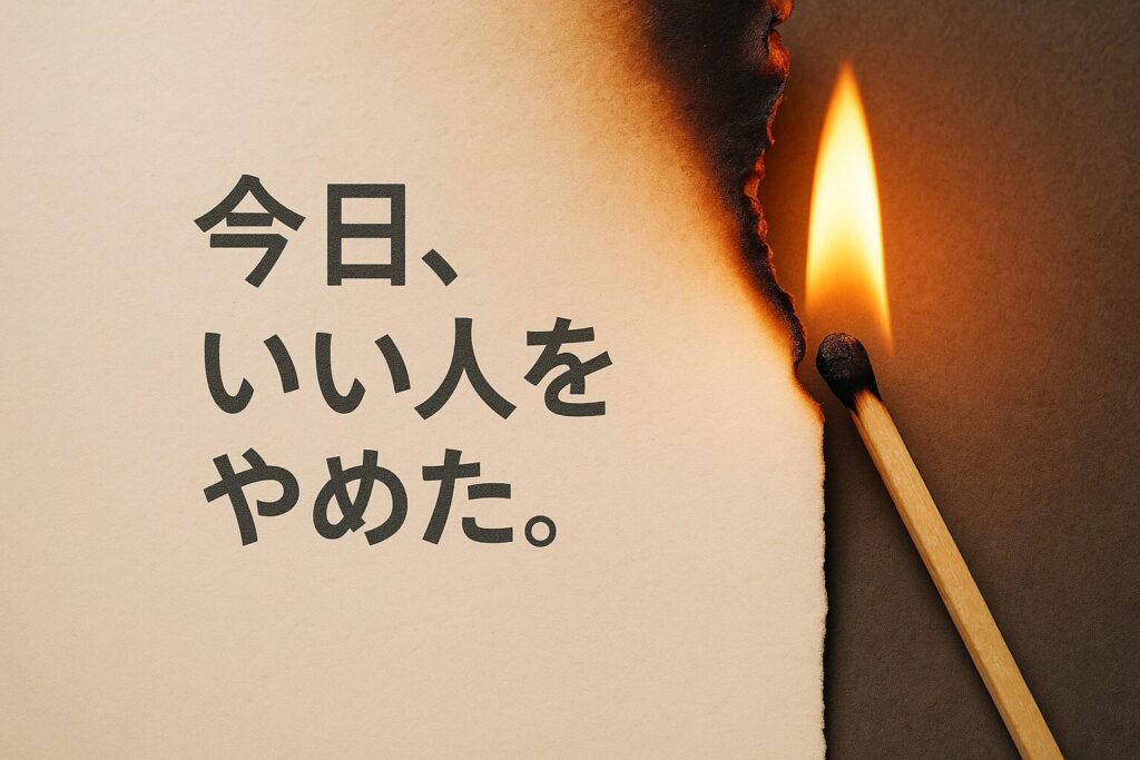 「親しみやすいね」が都合のいい扱いに変わる瞬間。いじられキャラ・“いい人”ポジションに疲れたあなたへ送る脱却エッセイ。