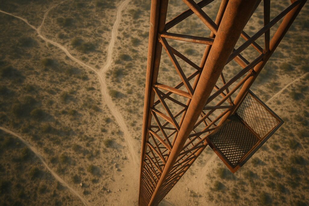 映画『Fall フォール』感想・ネタバレ考察|600m鉄塔で起きた幻覚・裏切り・自立の物語