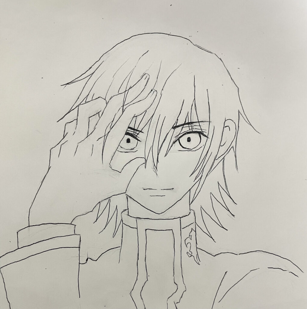 毎日絵を描き続けたら果たして上手くなっていくのか実験｜第1回：ルルーシュ（コードギアス）